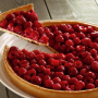 Tarte aux framboises