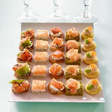 Plateau de Cocktail Saumon
