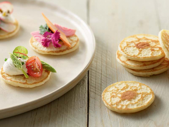 Mini blinis