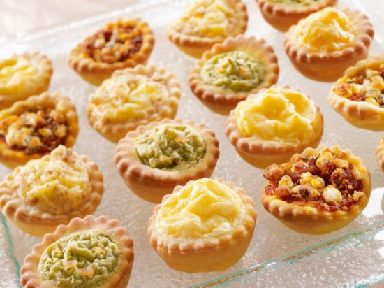 Mini tartelettes apéritives 