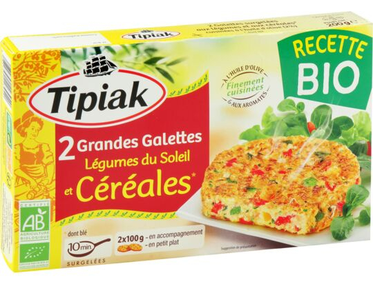 Galettes légumes du soleil BIO