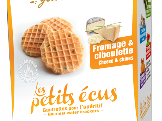 Les Petits Écus saveur Fromage-Ciboulette