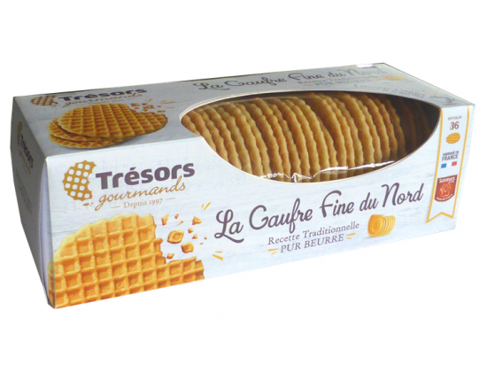 La gaufre fine du Nord pur beurre