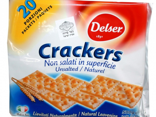 Crackers italiens non salés