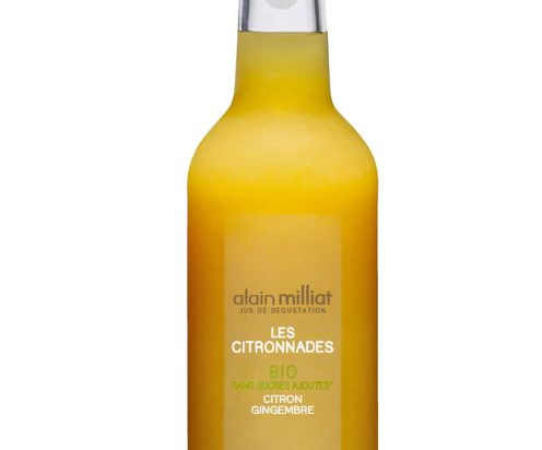 Jus de citron et gingembre BIO Alain Milliat 