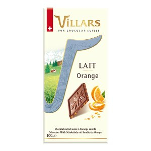 Chocolat Lait et Écorces d'Orange - Villars