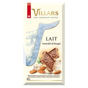 Chocolat Lait Nougat & Amandes - Villars