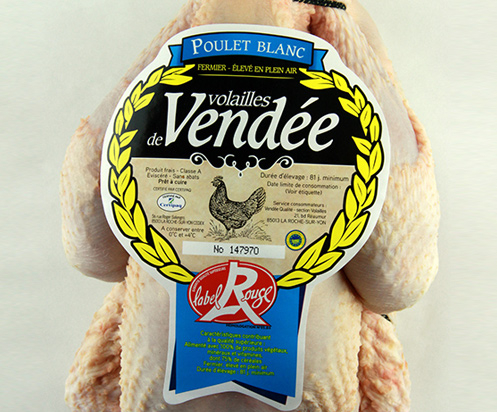 Poulet Noir Fermier Label Rouge de Vendée
