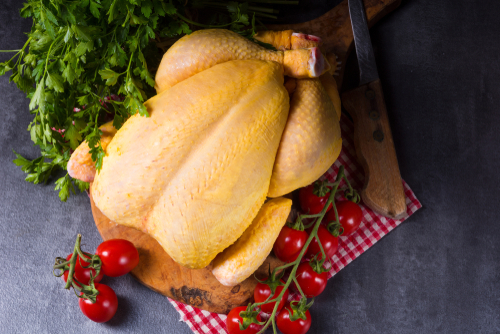 Poulet fermier jaune BIO