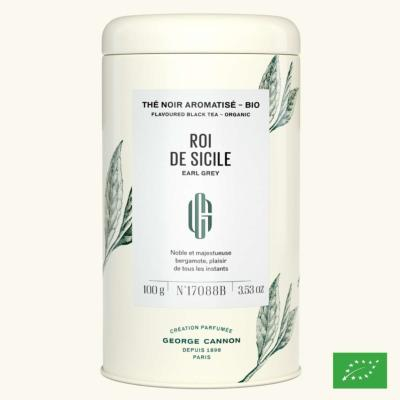 Roi de Sicile, Earl Grey - Thé noir aromatisé BIO