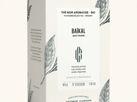 Baïkal goût Russe - Thé noir aromatisé BIO