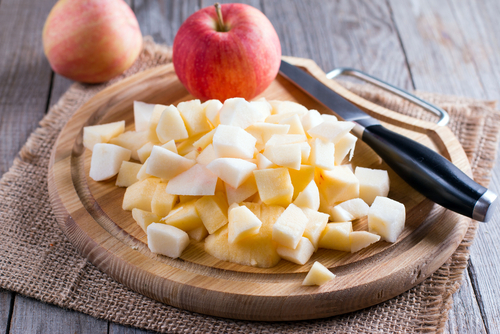 Pommes en cubes