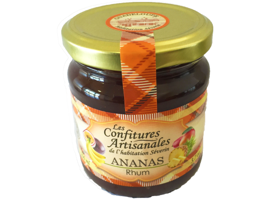Confiture Ananas au Rhum - Habitation Sévérin