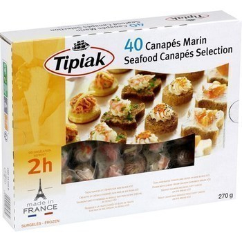 Canapés marin