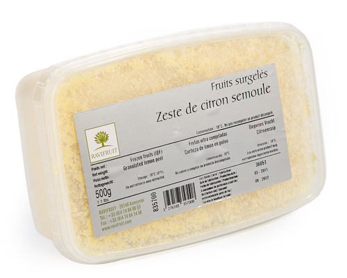 Zeste De Citron Semoule 