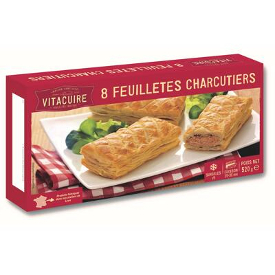 Feuilleté charcutier à la viande