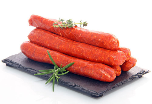 Merguez en rondelles  