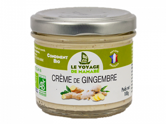 Crème de gingembre BIO