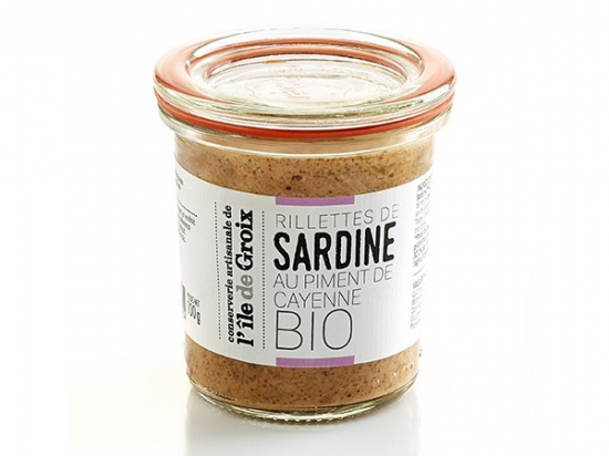 Rillettes de Sardine au Piment de Cayenne BIO 