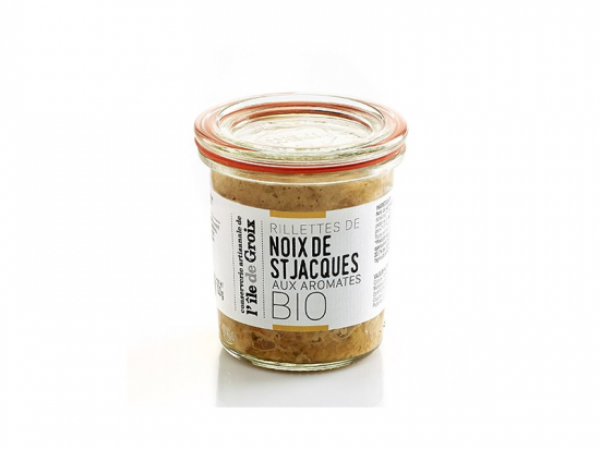 Rillettes de Noix de St Jacques aux aromates BIO 