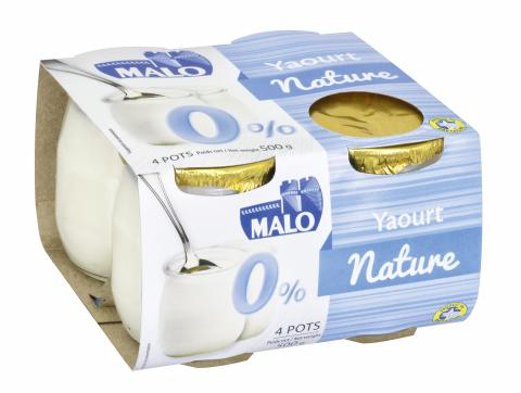 Yaourt Nature 0% Malo