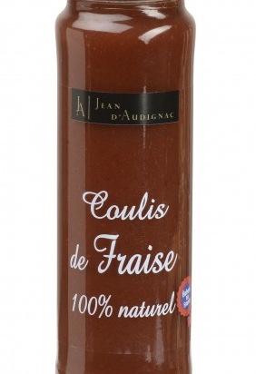 Coulis de Fraise 100% naturel 