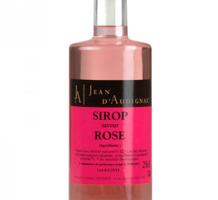 Sirop de Rose Jean d'Audignac   