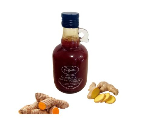  Sirop de curcuma et gingembre 