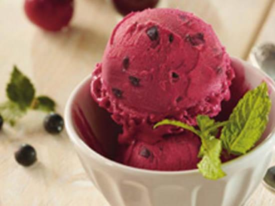 Sorbet Saveur Cassis 